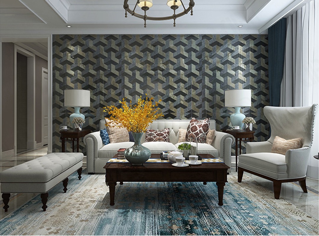 Anova Core™ 3D Geometric Natural Stone Art Stage